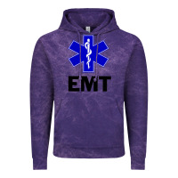 Cloud Purple emt ems paramedic star of life caduceus t shirt Vintage Hoodie - linhVisuals