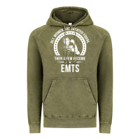 Vintage Olive emt shirts for women  emt pullover hoodie Vintage Hoodie - linhVisuals