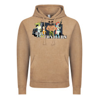 Vintage Coffee ball fondlers Vintage Hoodie - linhVisuals