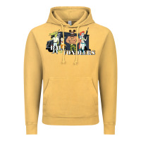 Vintage Mustard ball fondlers Vintage Hoodie - linhVisuals