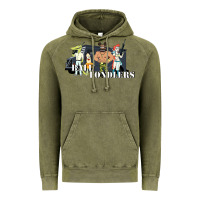 Vintage Olive ball fondlers Vintage Hoodie - linhVisuals