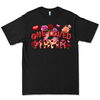 Black One loved mama Valentine's Day Premium Tee - FaDigitalArtStudio