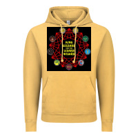 Vintage Mustard king gizzard & the lizard wizard Vintage Hoodie - linhVisuals