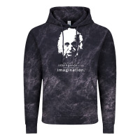 Cloud Black albert einstein quote1 Vintage Hoodie - linhVisuals