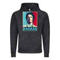 Vintage Black carol peletier badass the walking dead Vintage Hoodie - linhVisuals