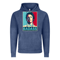 Vintage Denim carol peletier badass the walking dead Vintage Hoodie - linhVisuals