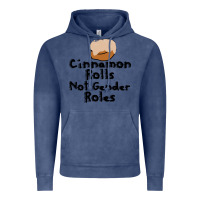 Vintage Denim cinnamon rolls not gender roles Vintage Hoodie - linhVisuals