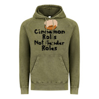 Vintage Olive cinnamon rolls not gender roles Vintage Hoodie - linhVisuals