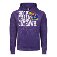 Cloud Purple rock chalk jayhawk ku tshirt Vintage Hoodie - linhVisuals