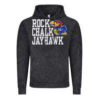 Vintage Black rock chalk jayhawk ku tshirt Vintage Hoodie - linhVisuals