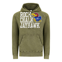 Vintage Olive rock chalk jayhawk ku tshirt Vintage Hoodie - linhVisuals