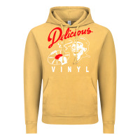 Vintage Mustard delicious vinyl Vintage Hoodie - linhVisuals