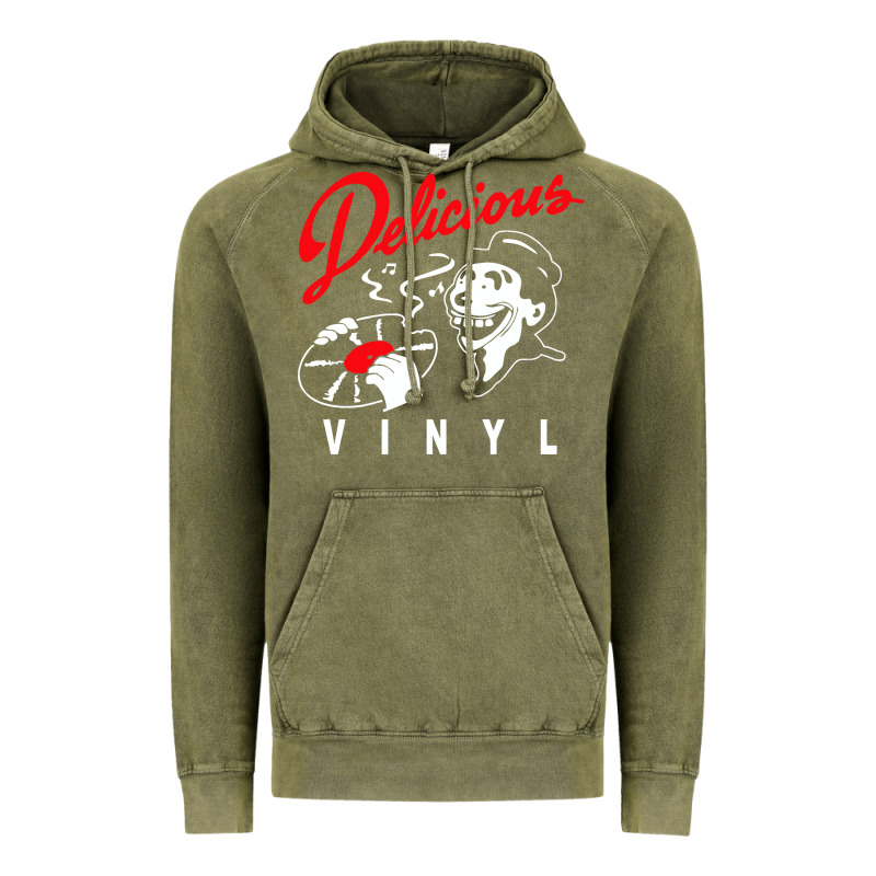 Delicious Vinyl Vintage Hoodie by linhVisuals | Teevron