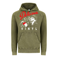 Vintage Olive delicious vinyl Vintage Hoodie - linhVisuals