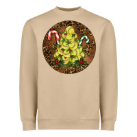Mushroom Softball Leopard  Christmas Heavyweight Sweatshirt - RanaPortraitStore