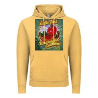 Vintage Mustard waiting for columbus - little feat Vintage Hoodie - linhVisuals