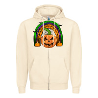 Sandshell halloween rainbow Zipper Hoodie - JahusDesignShop