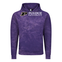 Cloud Purple Purdue University, Apparel Vintage Hoodie - linhVisuals
