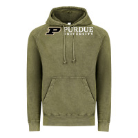 Vintage Olive Purdue University, Apparel Vintage Hoodie - linhVisuals