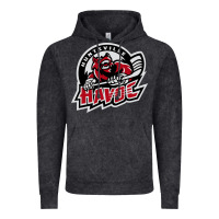 Vintage Black huntsville havoc Vintage Hoodie - linhVisuals