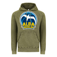 Vintage Olive berlin albatrosse #ffce00 alba berlin, berlin, germany,  bg charlotten Vintage Hoodie - linhVisuals