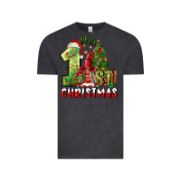 Vintage Black first christmas Vintage Tee - FaDigitalArtStudio