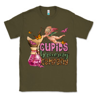 Army Green cupids brewıng  company olivia Classic Tee - OliviaCreatesArt
