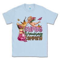 Dusty Blue cupids brewıng  company olivia Classic Tee - OliviaCreatesArt