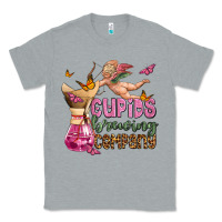 Heather Grey cupids brewıng  company olivia Classic Tee - OliviaCreatesArt