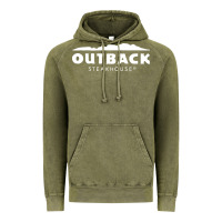 Vintage Olive Outback Steakhouse Vintage Hoodie - linhVisuals