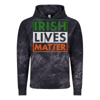 Cloud Black irish lives matter Vintage Hoodie - linhVisuals