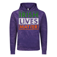 Cloud Purple irish lives matter Vintage Hoodie - linhVisuals