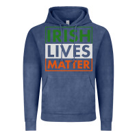 Vintage Denim irish lives matter Vintage Hoodie - linhVisuals