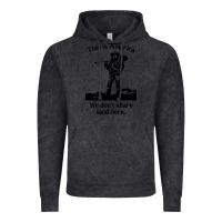 Vintage Black this is america we don't share land here Vintage Hoodie - linhVisuals