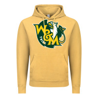 Vintage Mustard william & mary tribe Vintage Hoodie - linhVisuals