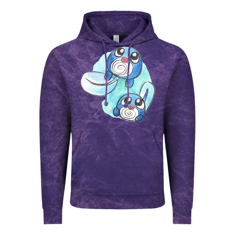 Poliwag Watercolor Vintage Hoodie by linhVisuals | Teevron