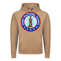 Vintage Coffee army national guard Vintage Hoodie - linhVisuals