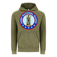Vintage Olive army national guard Vintage Hoodie - linhVisuals