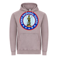 Vintage Zinc army national guard Vintage Hoodie - linhVisuals