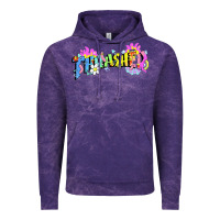 Cloud Purple trasher Vintage Hoodie - linhVisuals