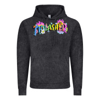 Vintage Black trasher Vintage Hoodie - linhVisuals