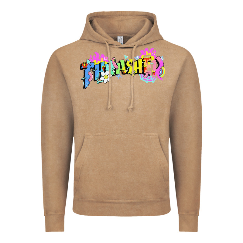 Trasher Vintage Hoodie by linhVisuals | Teevron