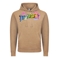 Vintage Coffee trasher Vintage Hoodie - linhVisuals