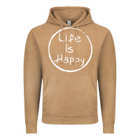 Vintage Camel life is happy Vintage Hoodie - linhVisuals