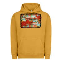 Pigment Peanut Butter christmas serape sunflower background Urban Hoodie - Jasminsmagicworld