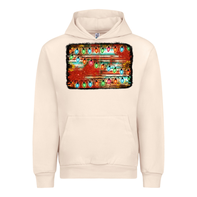 Christmas Serape Sunflower Background Urban Hoodie by Jasminsmagicworld | Teevron