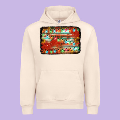 Christmas Serape Sunflower Background Urban Hoodie Designed By Jasminsmagicworld