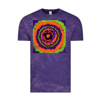Cloud Purple halloween tie  dye pattern Vintage Tee - RanaPortraitStore