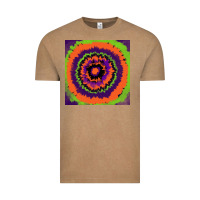 Vintage Coffee halloween tie  dye pattern Vintage Tee - RanaPortraitStore