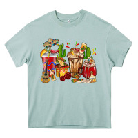 Cino De Mayo Coffee Cups Mexico Heavy Core Tee | Teevron